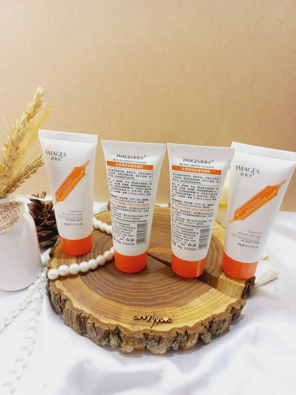 فوم شستشوی صورت پرتقال خونی ایمیجز IMAGES Cleanser