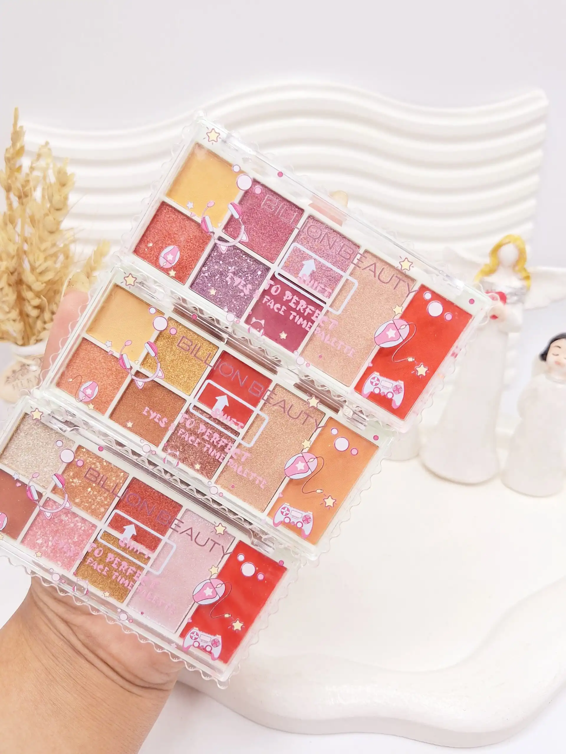 پالت سایه چشم 8 رنگ BILLION BEAUTY کد 0459