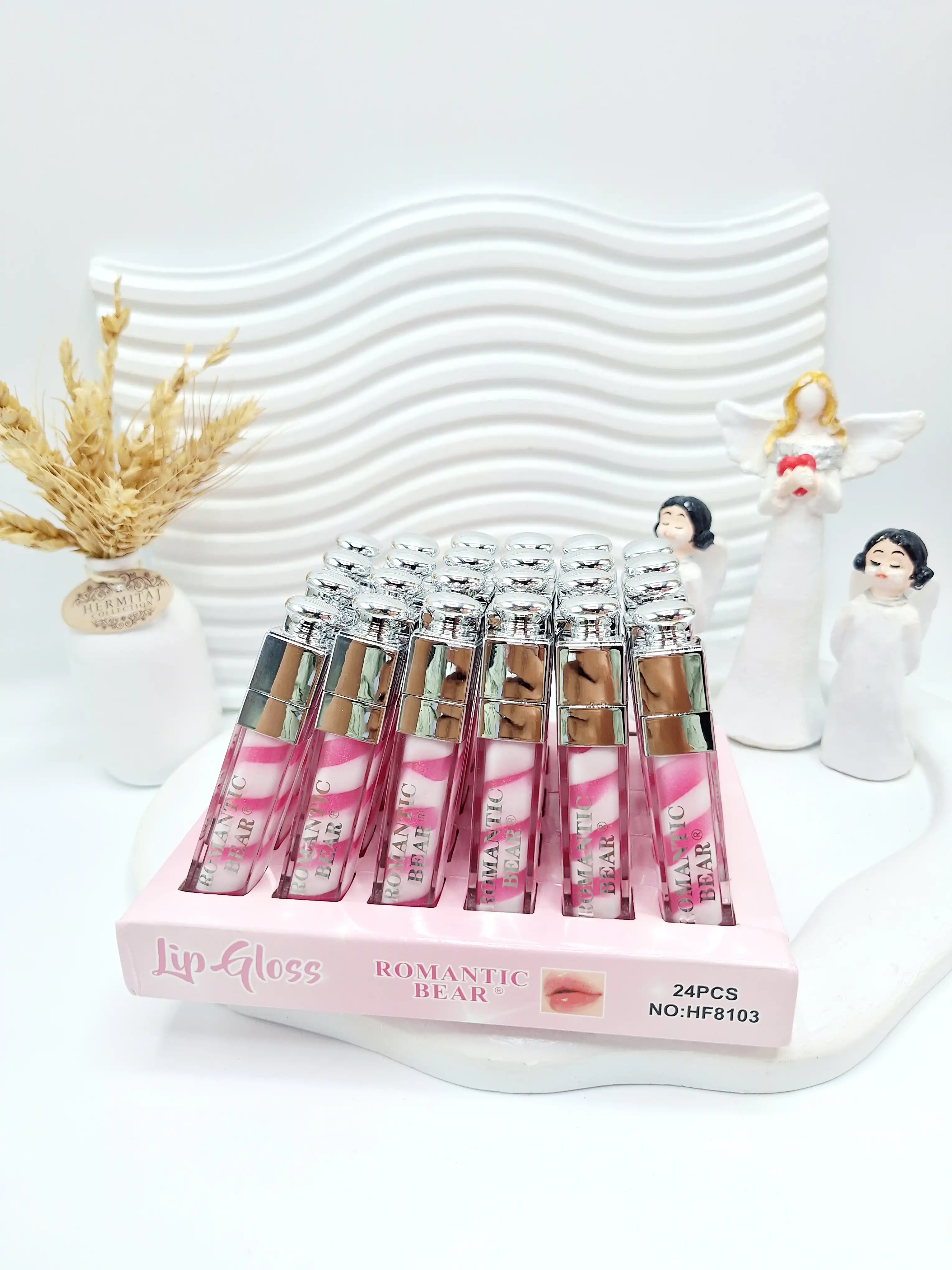 لیپ گلاس مارشمالو برند رومانتیک برد کد ۸۱۰۳